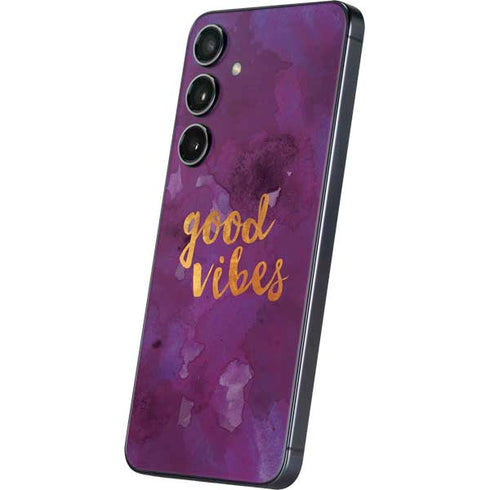 Good Vibes Galaxy S25 Skin